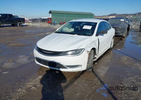 2016 Chrysler 200 Limited z USA, uszkodzony, nr VIN 1C3CCCAB0GN112269